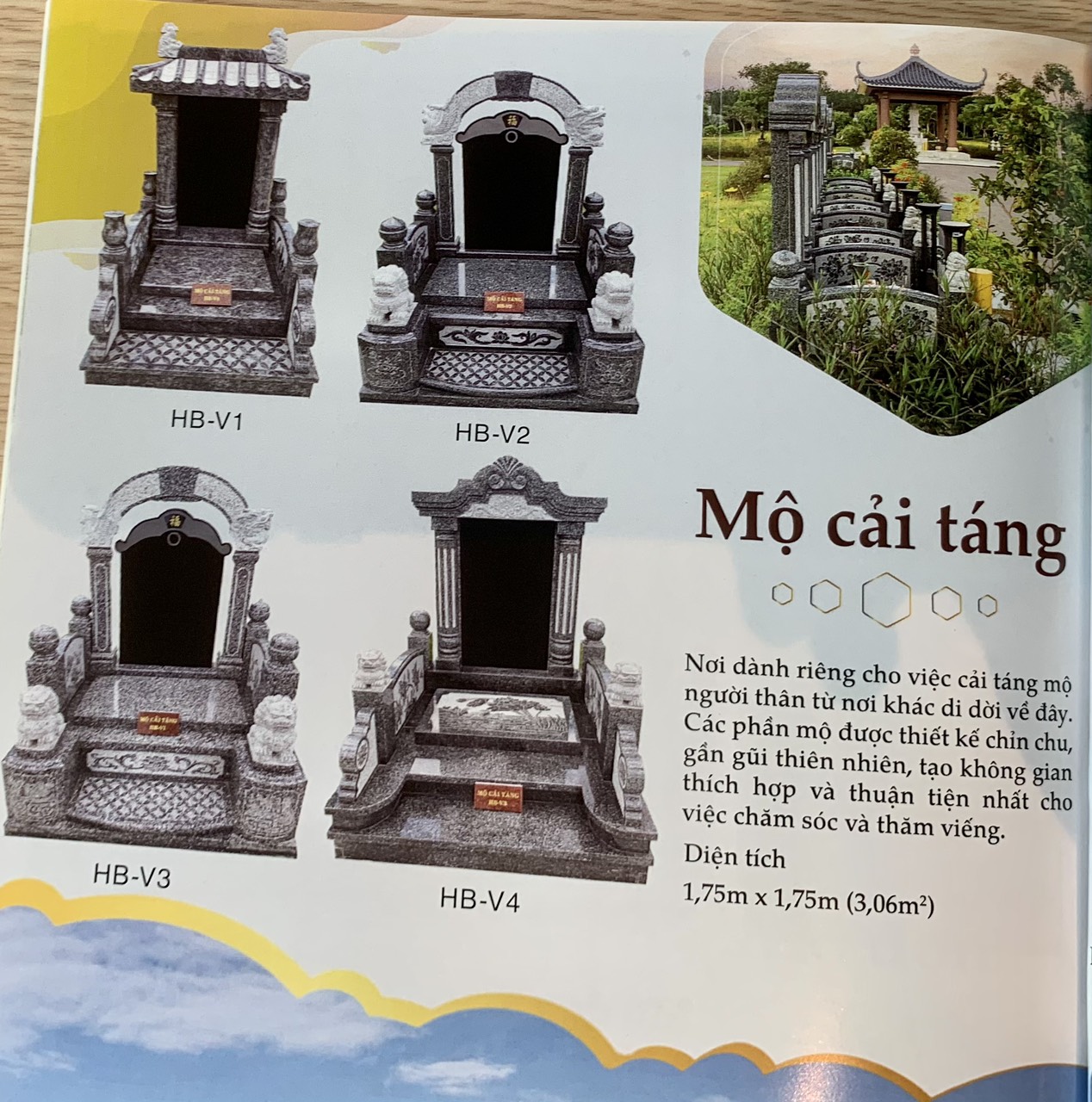 Mẫu mộ cải táng
